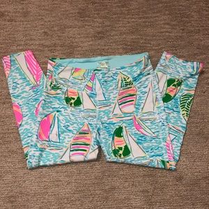 lily pulitzer cropped leggings